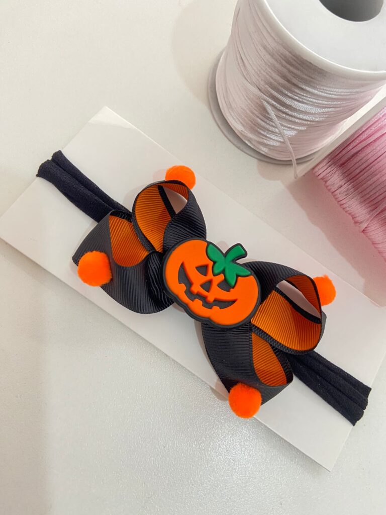 Faixa Halloweenn Abóbora