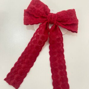 Laço com Pontas Vermelho
