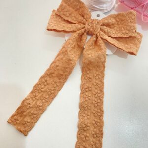 Laço Rosa com Pontas