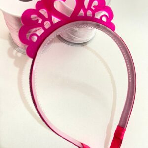 Tiara Rosa Coroa de Princesa