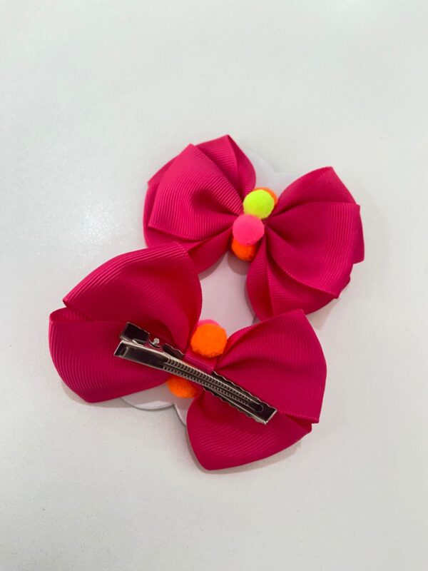 Par de Laços rosa