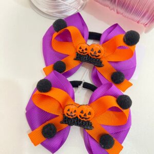 Par de laço halloween