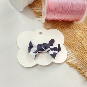 Mini Laço preto e branco