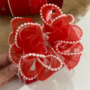 Tiara Laço Vermelho