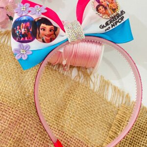 Tiara com Laço em pé - Guerreiras do K-Pop