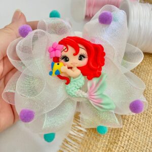 Laço Grande Sereia Colorido