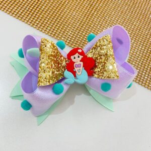 Laço Ariel Sereia Colorido