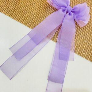 Laço com Pontas Lilás