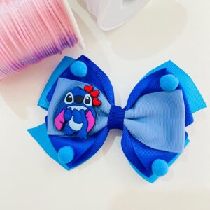 Laço Stitch Azul