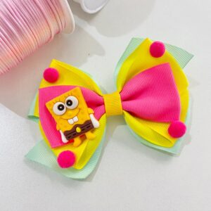 Laço Colorido Bob Esponja