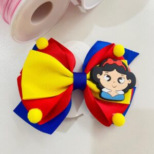 Laço Branca de Neve Colorido