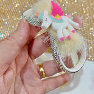 Tiara Laço unicórnio