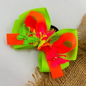 Laço Borboleta Neon