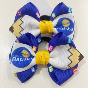 Par de Laço Escolar Colégio Batista